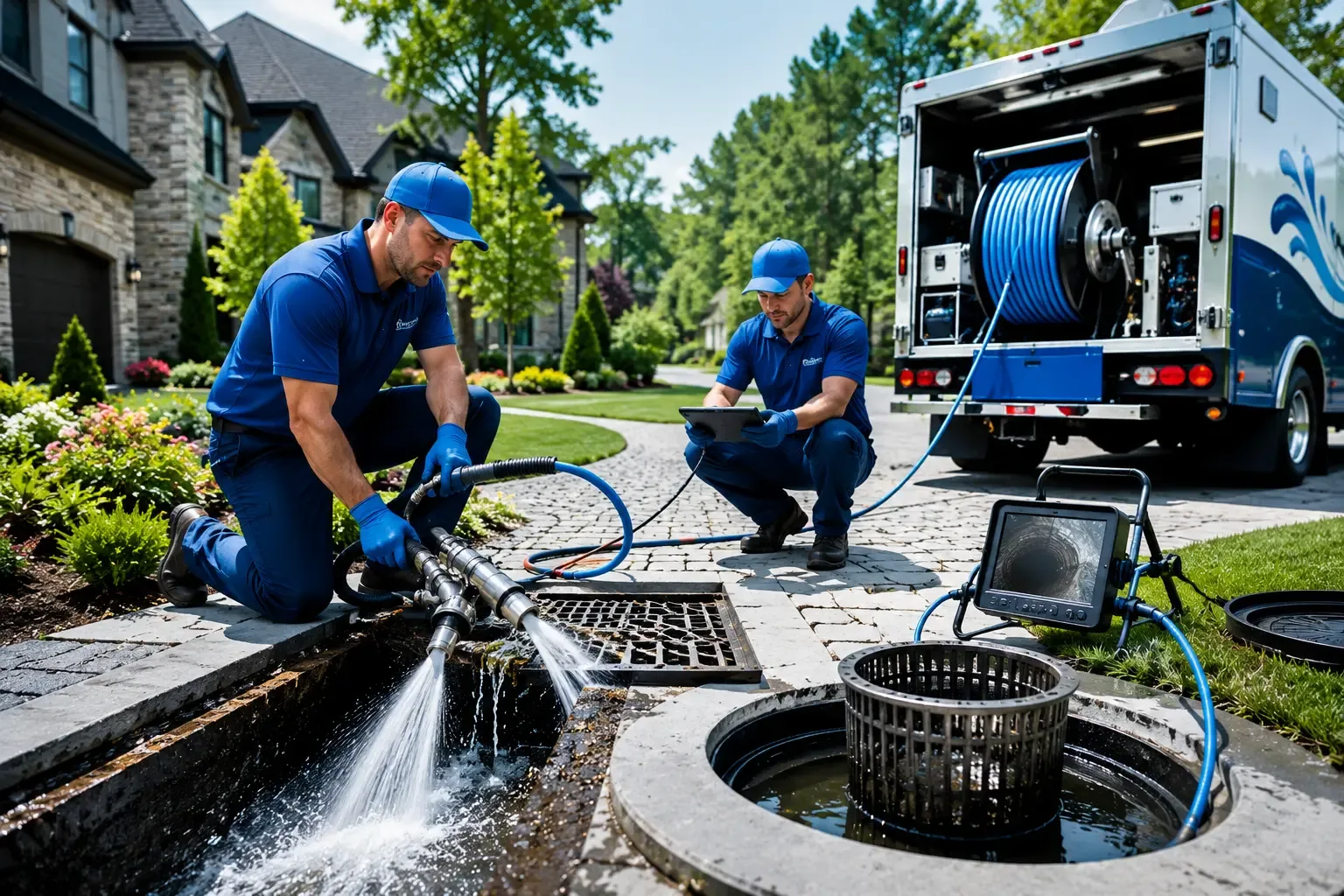 Local outdoor drain cleaning professionals in New Ellenton, SC